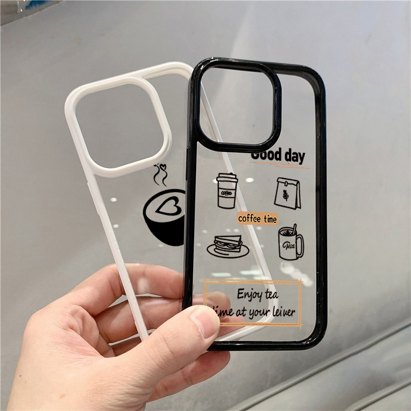 Warm Coffee Pattern Phone Case - Samsung Galaxy A55 review and price