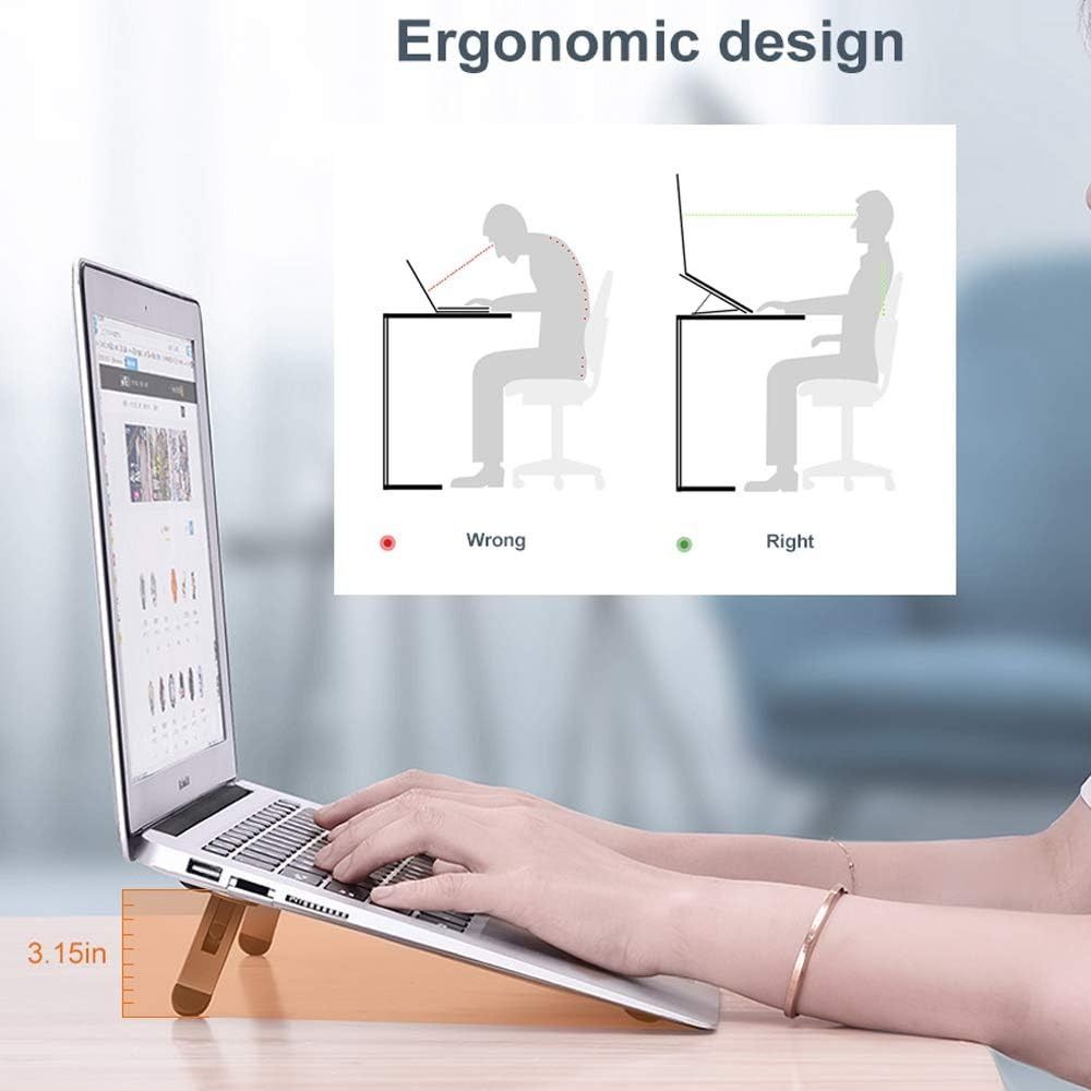 New Invisible Laptop Riser Sta - Cooling Stand Tablet review and price