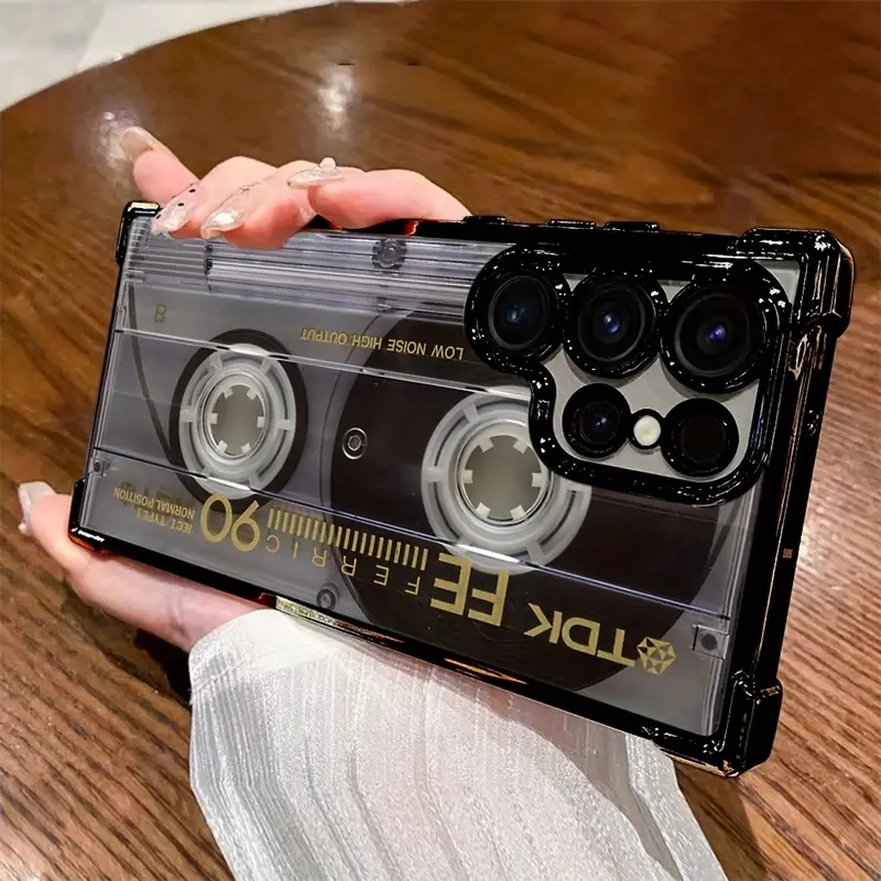 Retro Cassette Pattern Plating - Samsung Galaxy A55 review and price