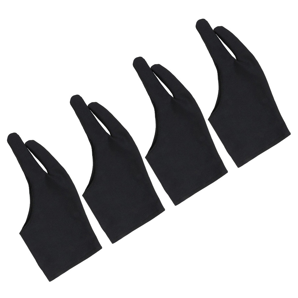4Pcs Spandex Two Finger Drawin - Drawing Glove Artist review and price