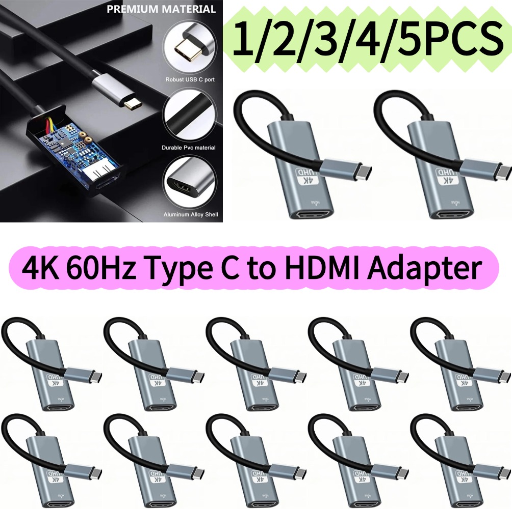 4K 60Hz Type C to HDMI Adapter - Usb Hub Type C review and price